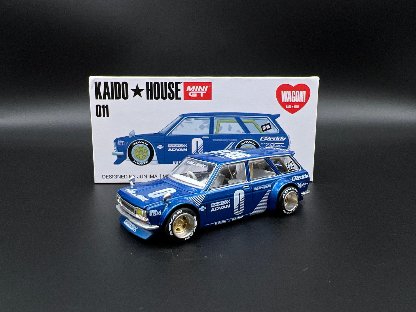 Kaido GT Datsun 510 Wagon, bayside blue