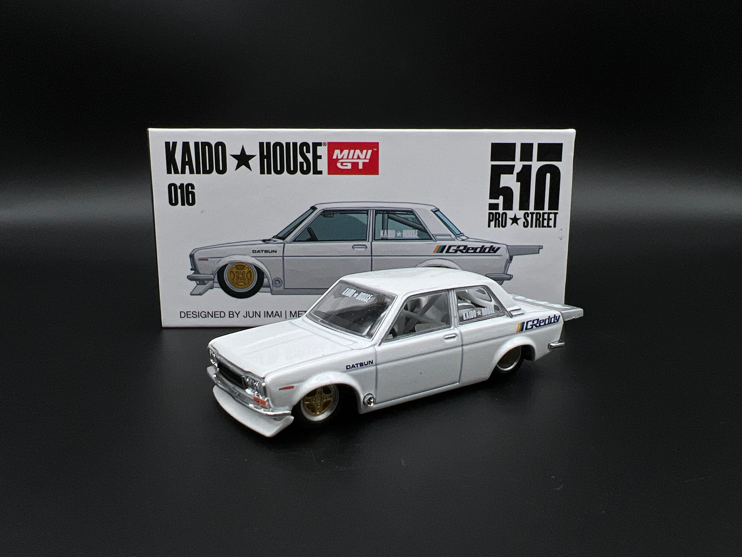 Kaido GT Datsun 510 Pro Street, pearl white