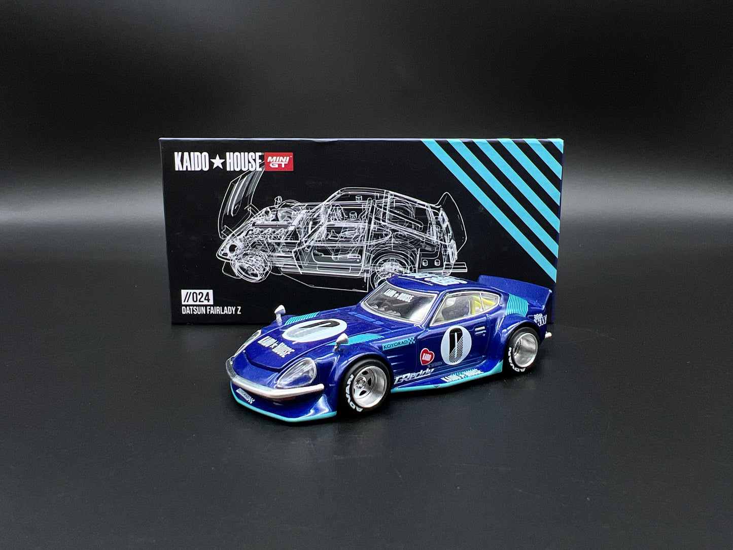 Kaido GT Nissan Fairlady Z, metallic blue