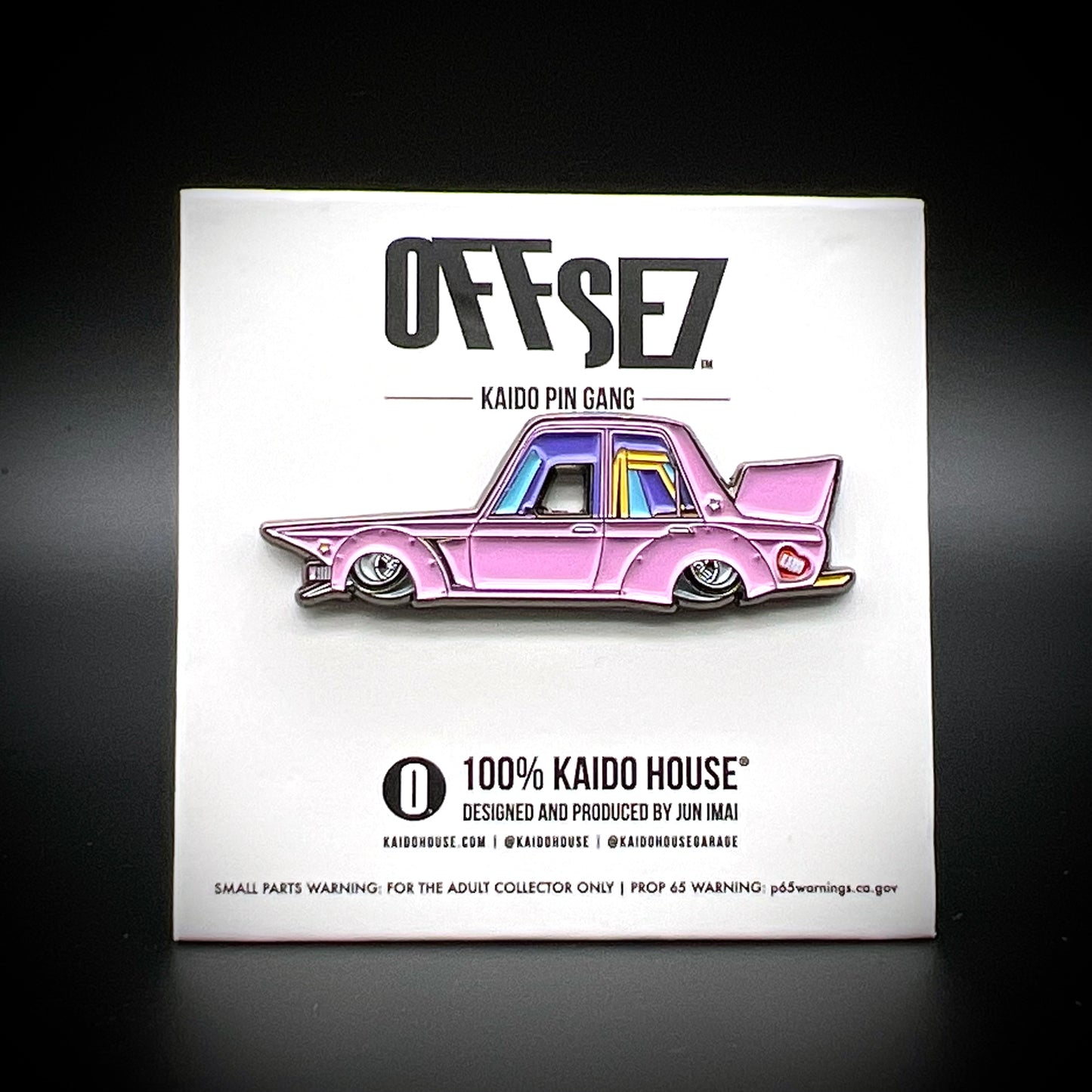 ZOKU D'oh! enamel pin, pink