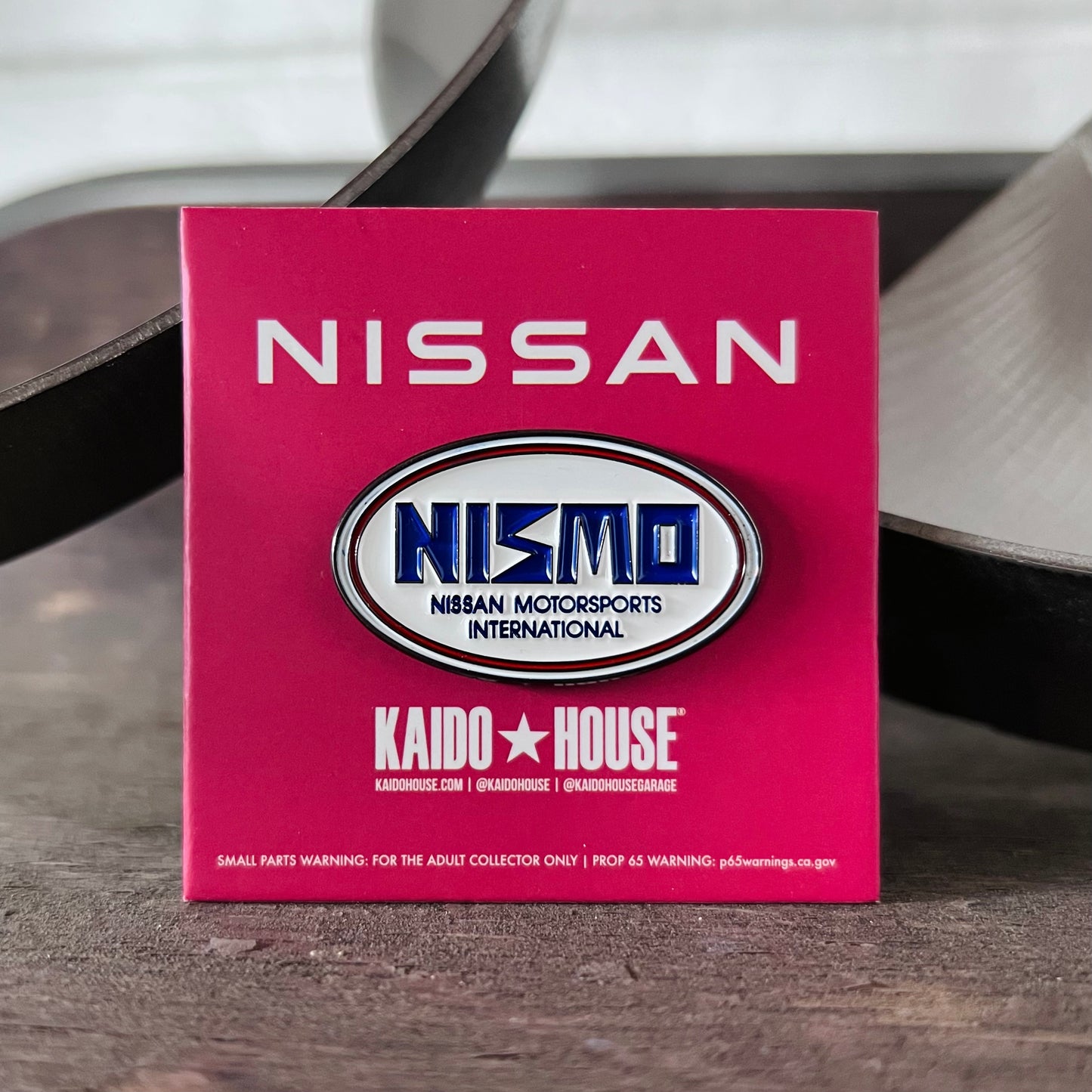 NISMO Oval Logo enamel pin