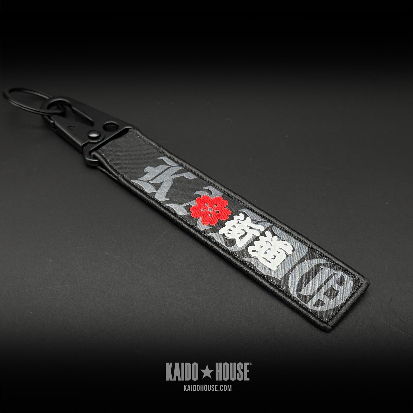 Kaido House Jet Tag Keychain, Kaido OE, Black