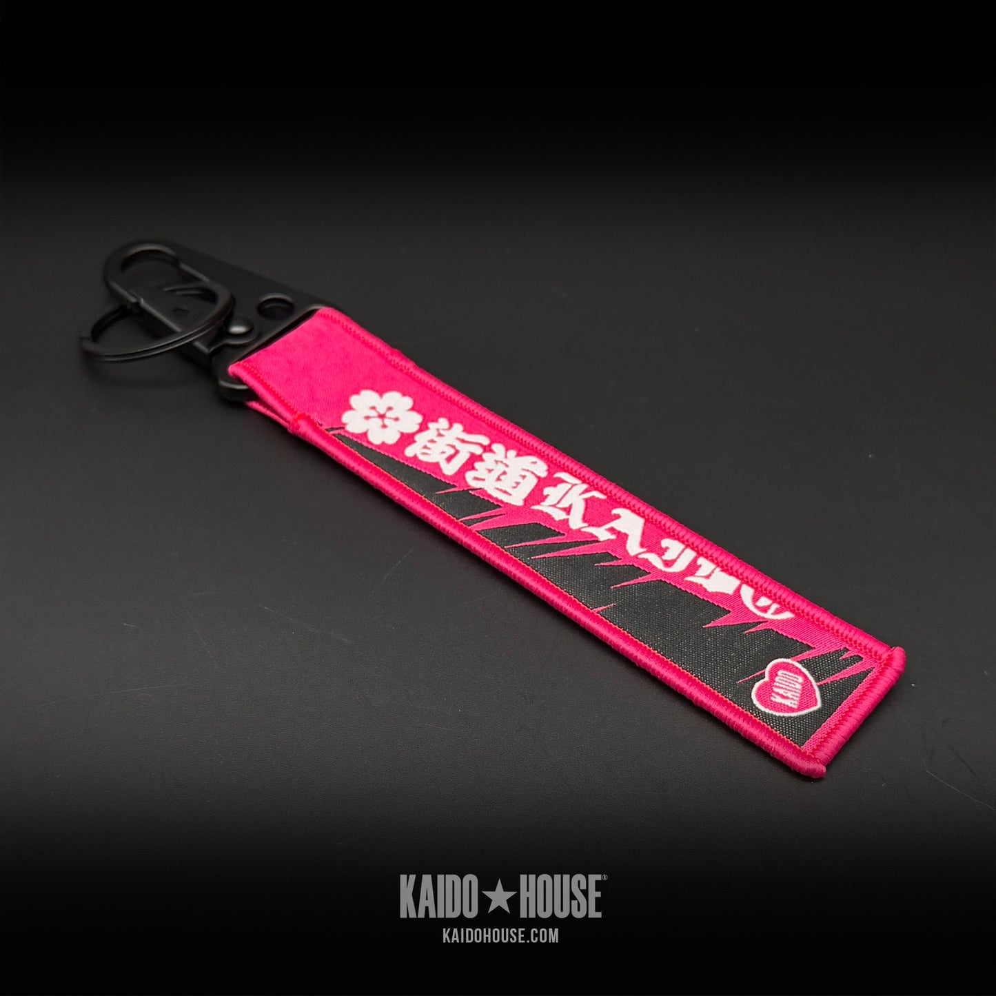 Kaido House Jet Tag Keychain, Pink V2