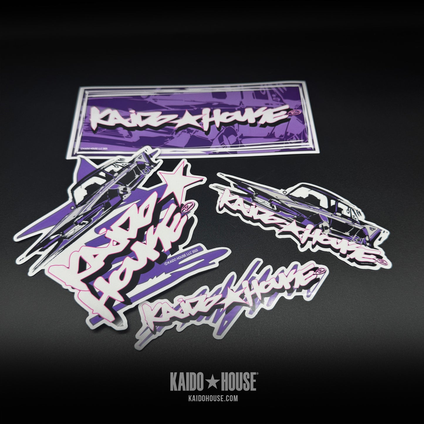 Kaido Racer Sticker 4 Pack