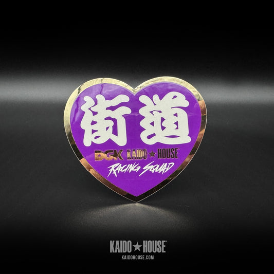 DGK X KAIDO HOUSE Gold Heart Sticker