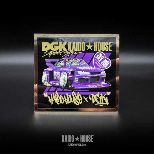 DGK X KAIDO HOUSE Roulette Racer Sticker