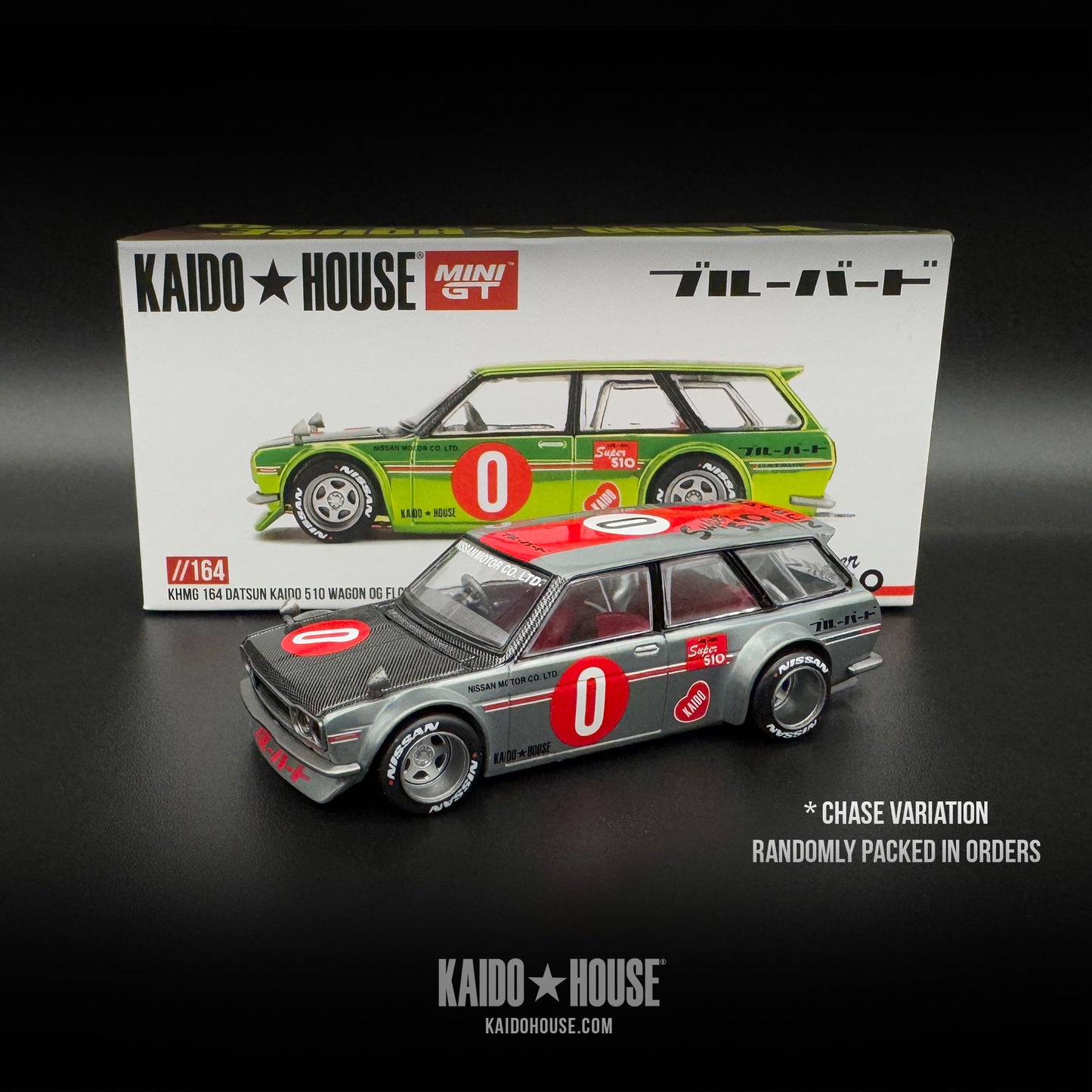 Kaido GT Datsun Kaido 510 Wagon OG Flow Yellow