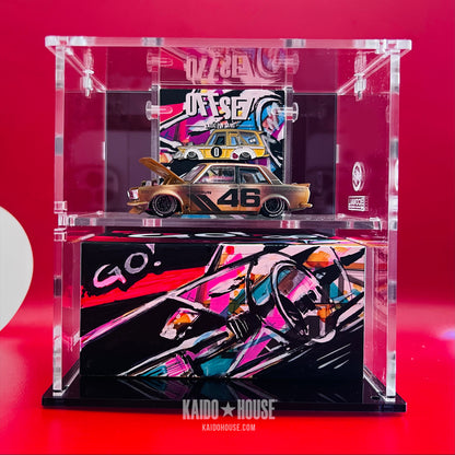 "SABI-MANGA" Custom diecast, box art, and pin