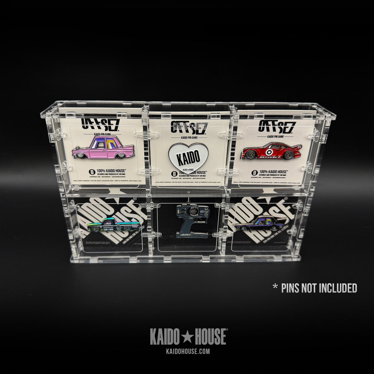 Kaido House Offset "6 Pack" Clear Case