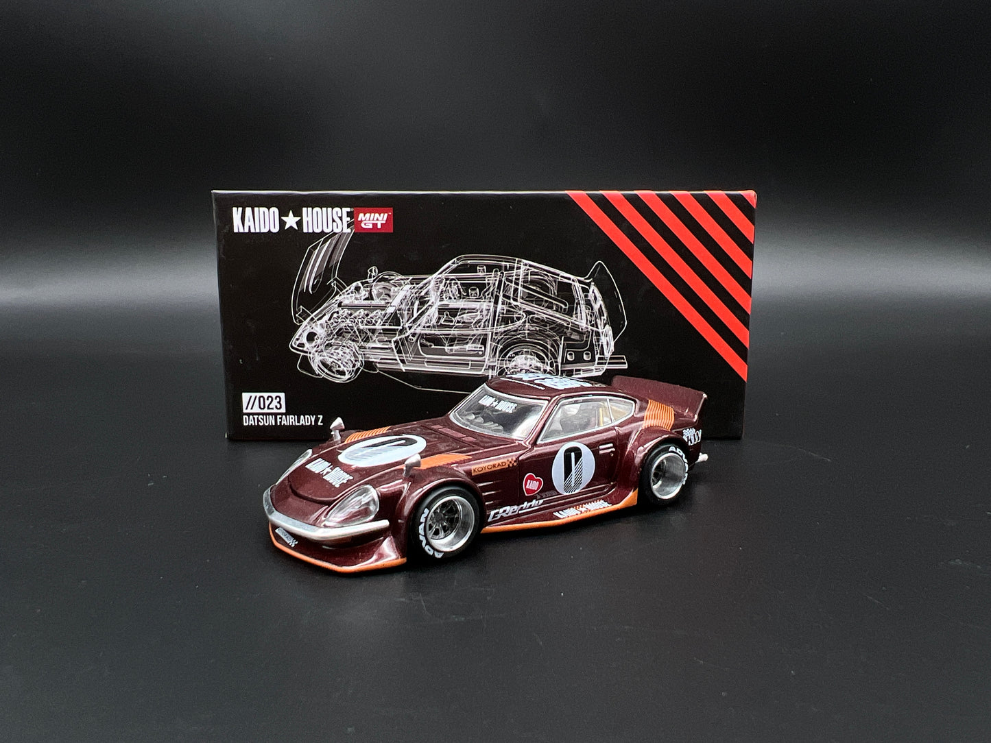 Kaido GT Nissan Fairlady Z, cherry red