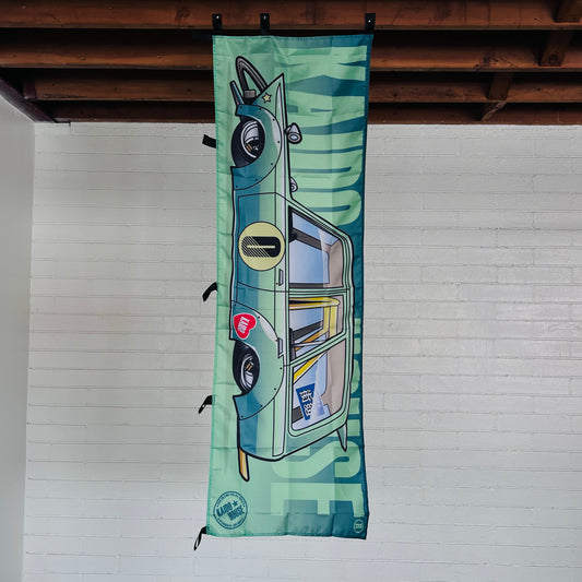 KAIDO nobori flag, green