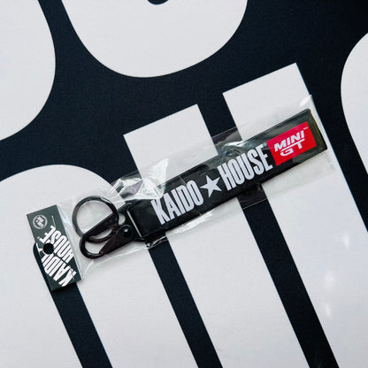 Kaido GT jet tag keychain, black