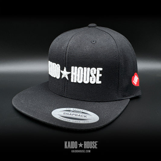 Kaido House puff logo snapback hat