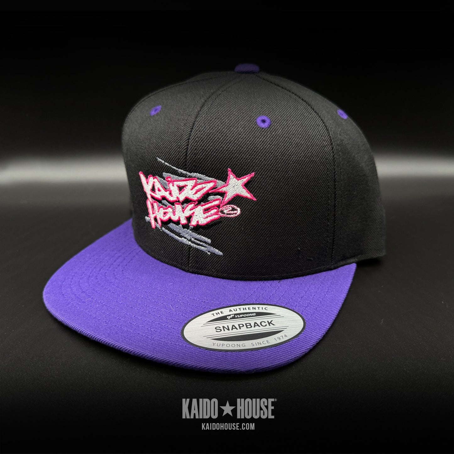 Kaido Racer snapback hat, Purple