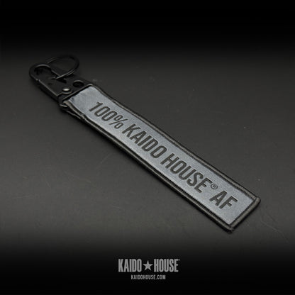 Kaido House Jet Tag Keychain, 100% KH AF, Gray