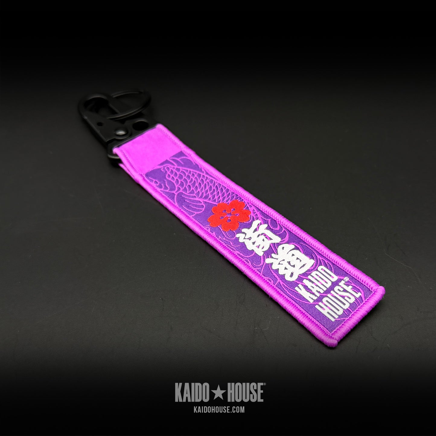 Kaido House Jet Tag Keychain, KOI Purple