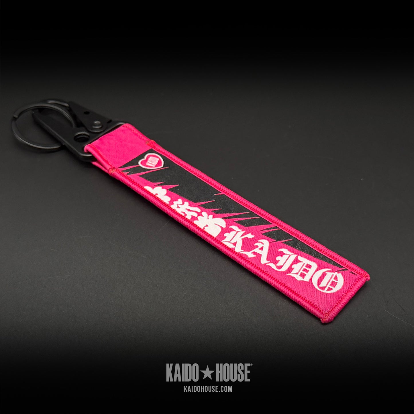 Kaido House Jet Tag Keychain, Pink V2