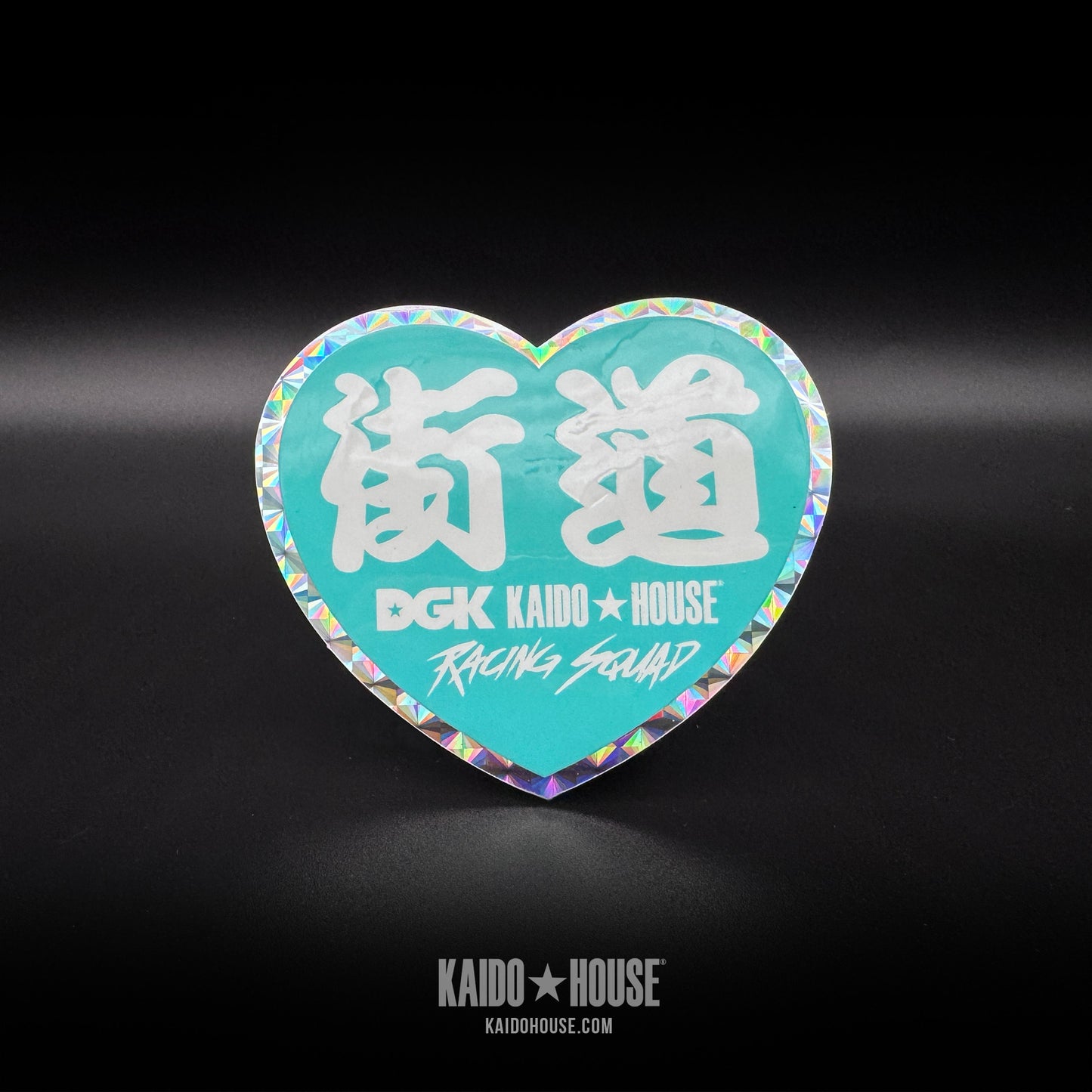 DGK X KAIDO HOUSE Glitter Heart Sticker