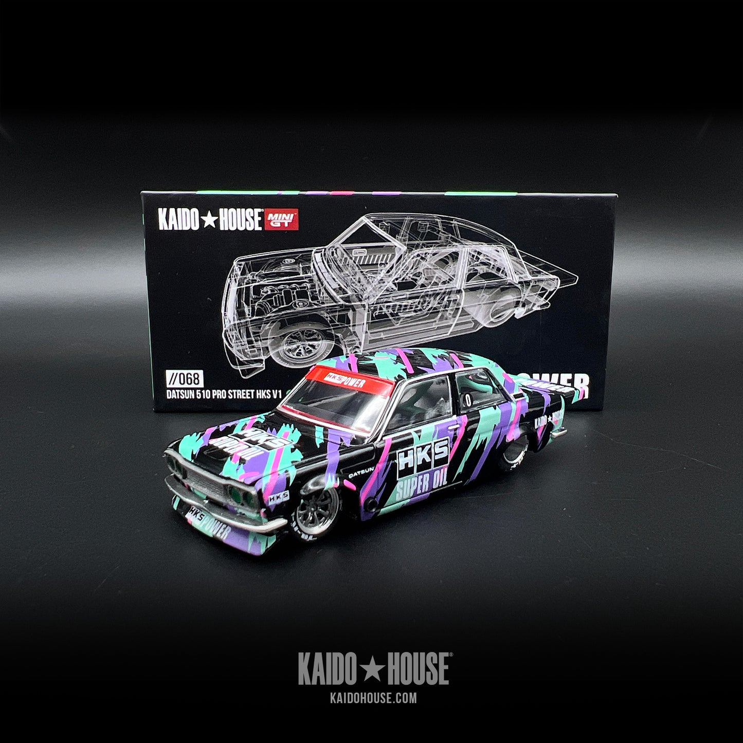 Kaido GT Datsun 510 Pro Street HKS V1