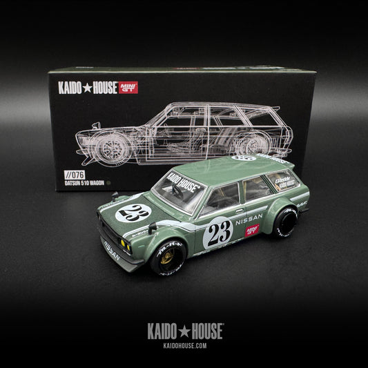 Kaido GT Datsun 510  Carbon Wagon, Green