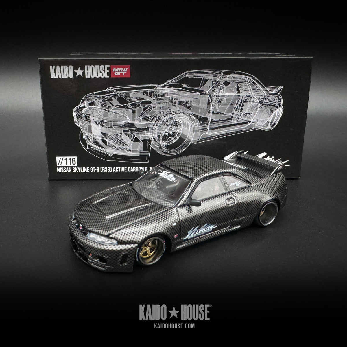 Kaido GT Nissan Skyline GT-R (R33) Active Carbon R V1 – KAIDO 