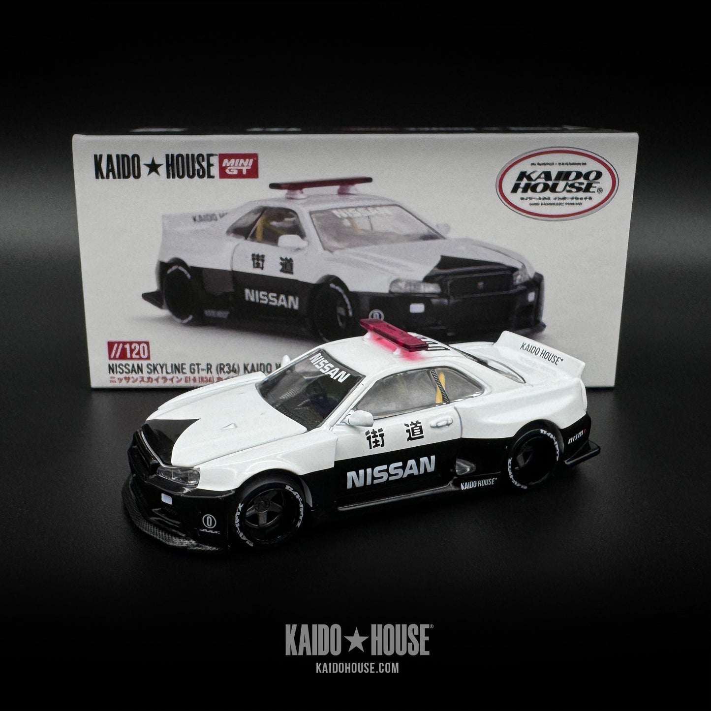 Kaido GT Nissan Skyline GT-R (R34) Kaido Works™ V2 Aero (Japan Police)