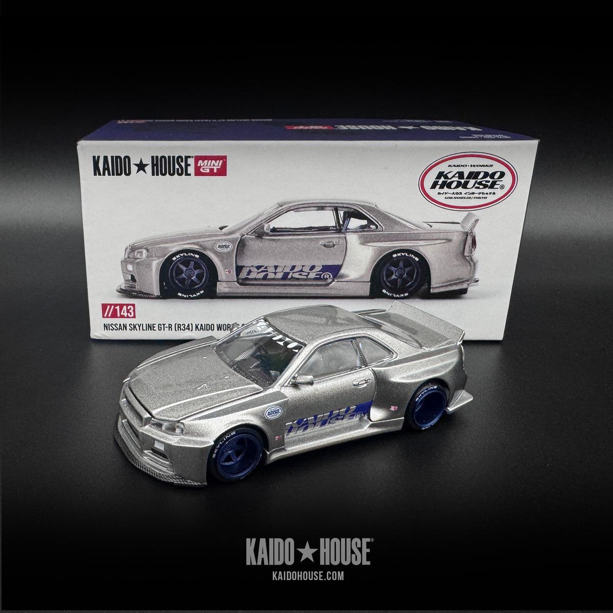 Kaido GT Nissan Skyline GT-R (R34) Kaido Works® SHINJUKU V1 