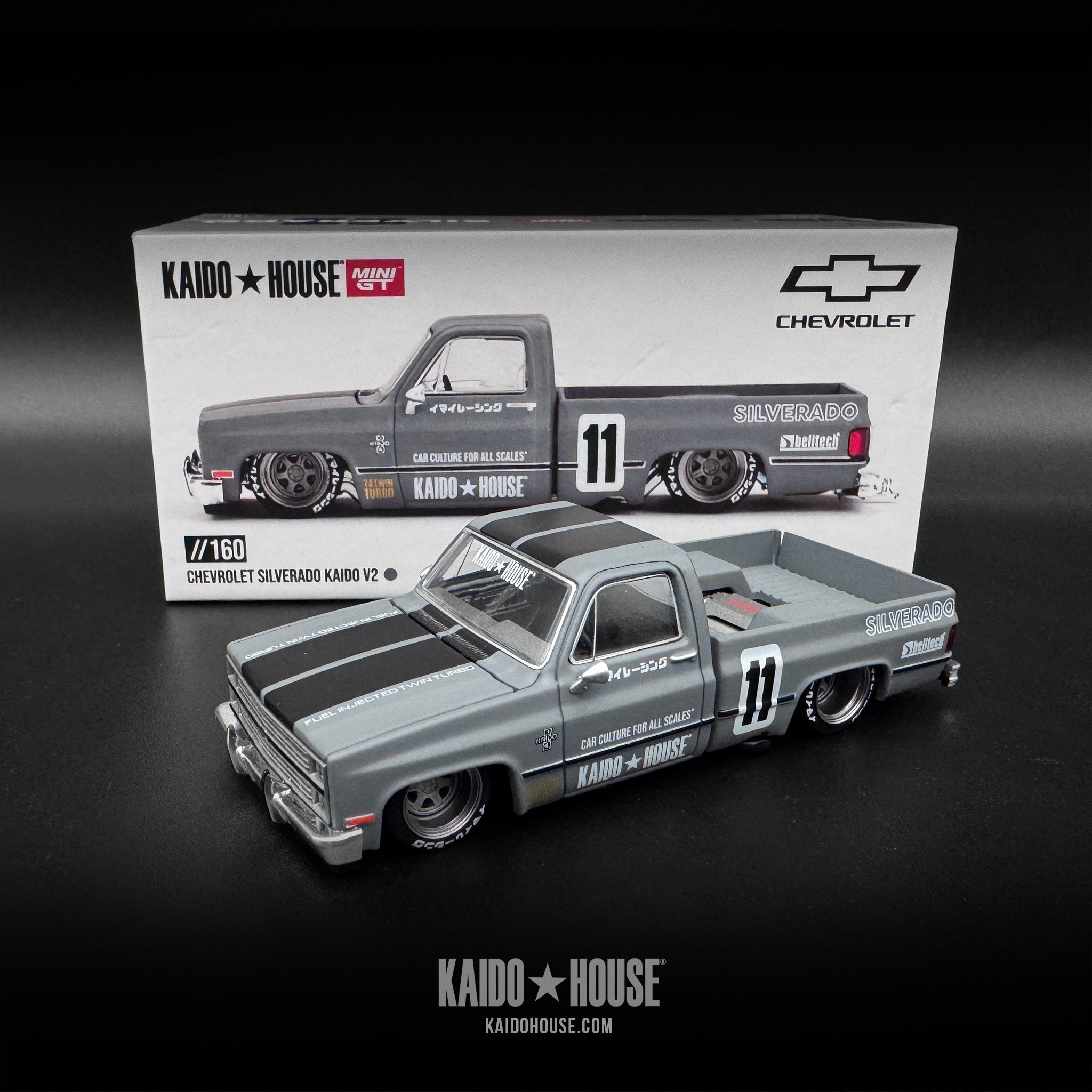代引き手数料無料 – V2 Kaido Silverado Chevrolet GT Kaido KAIDO LLC HOUSE ミニカー