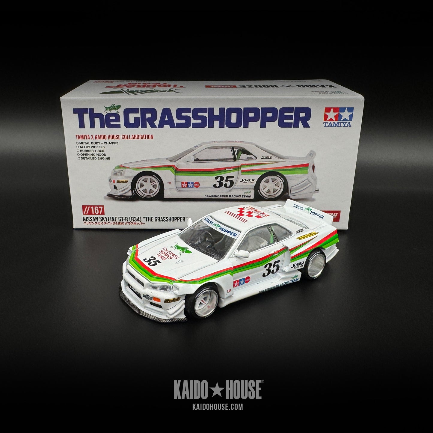 Kaido GT Nissan Skyline GT-R (R34) "The Grasshopper"