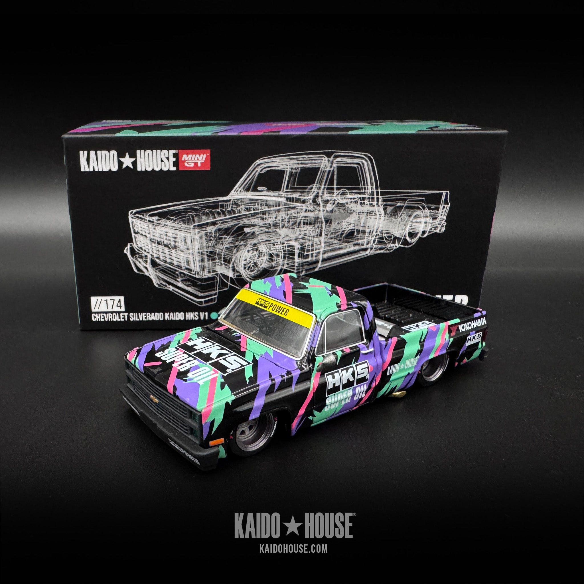 MINIGT 街道ハウス　CHEVY SILVERADO KAIDO V1 Kaido GT Chevrolet Silverado Kaido HKS V1 – KAIDO HOUSE LLC