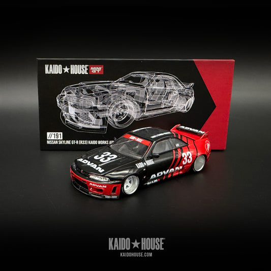 Kaido GT Nissan Skyline GT-R (R33) Kaido Works®  Advan