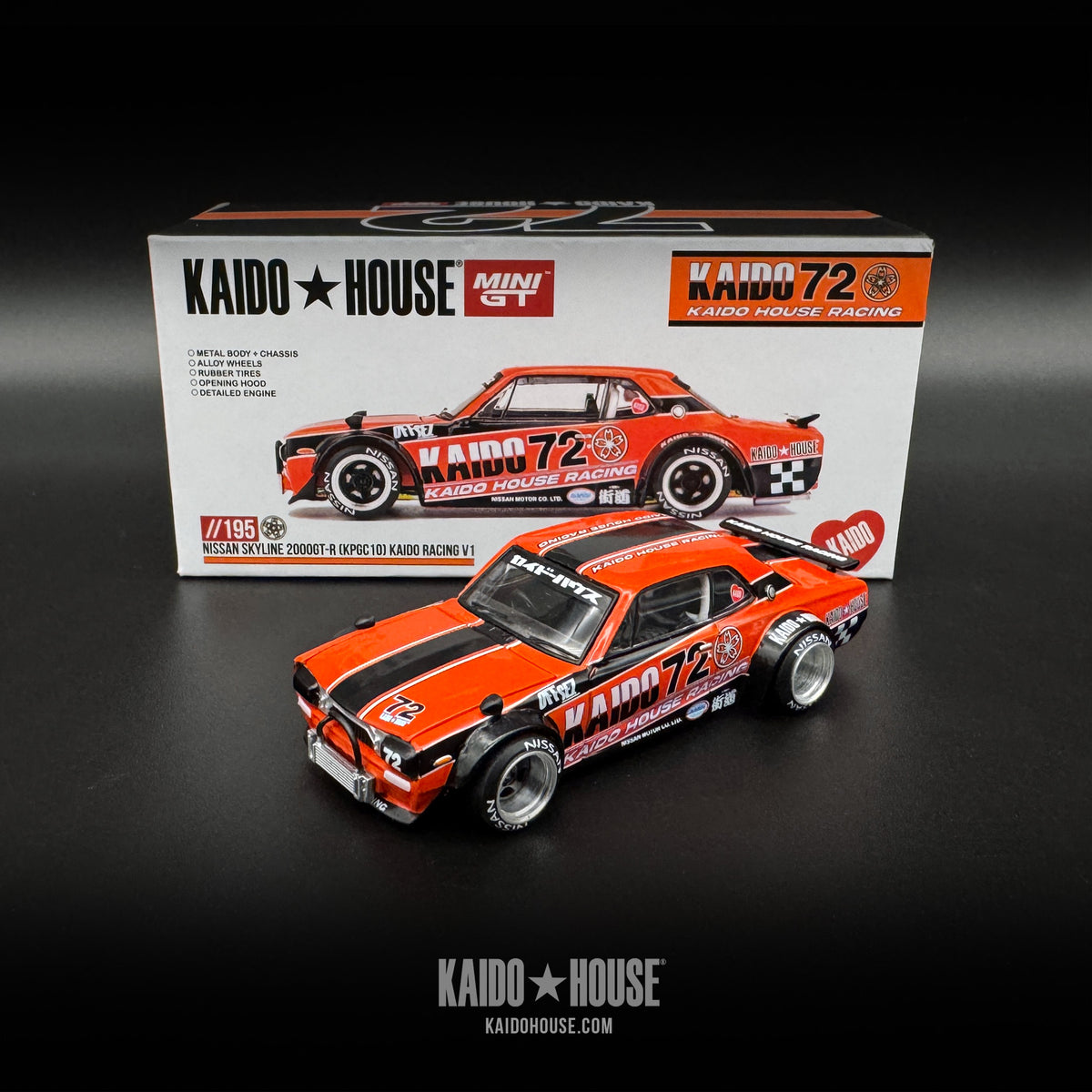 Kaido GT Nissan Skyline 2000GT-R (KPGC10) Kaido Racing V1 – KAIDO 