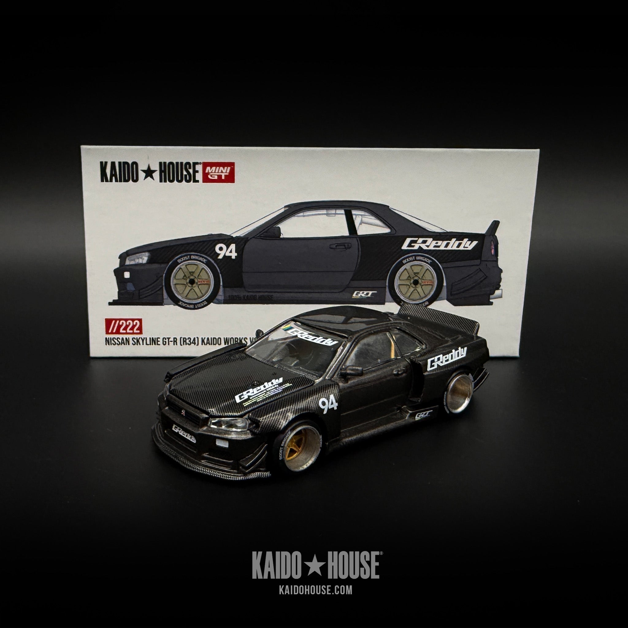 Kaido GT Nissan Skyline GT-R (R34) Kaido Works® Greddy V2 – KAIDO