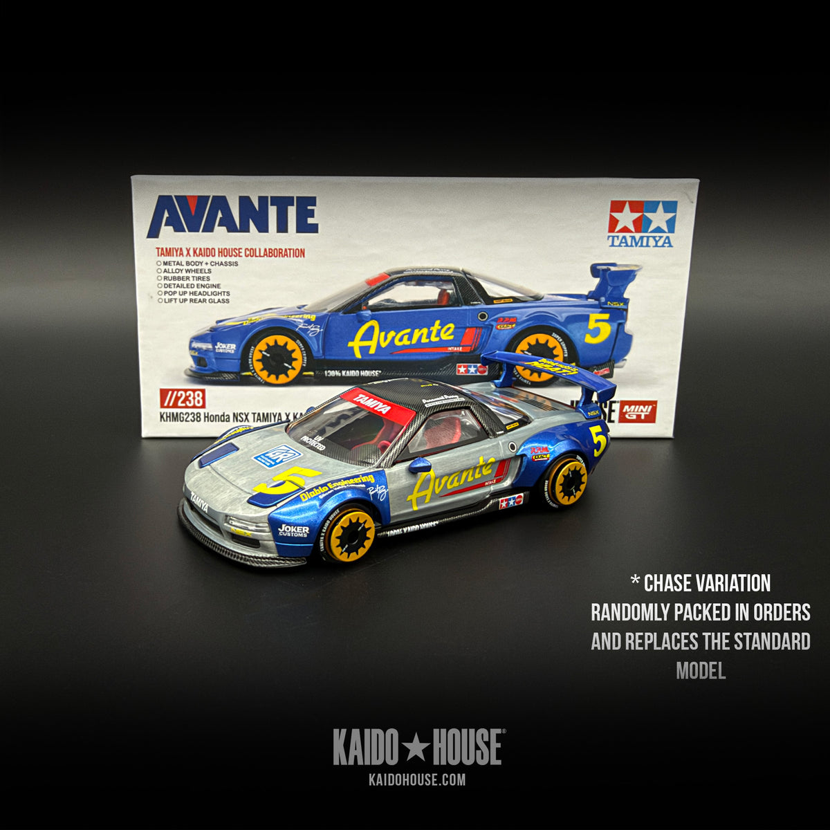 Kaido GT Honda NSX TAMIYA X KAIDO HOUSE "AVANTE"