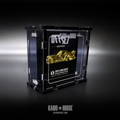KAIDO HOUSE X OFFSE7® enamel pin display case, Smoke