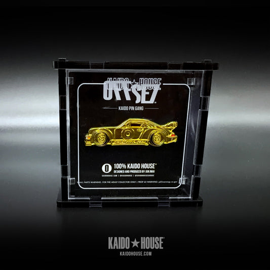 KAIDO HOUSE X OFFSE7® enamel pin display case, Smoke