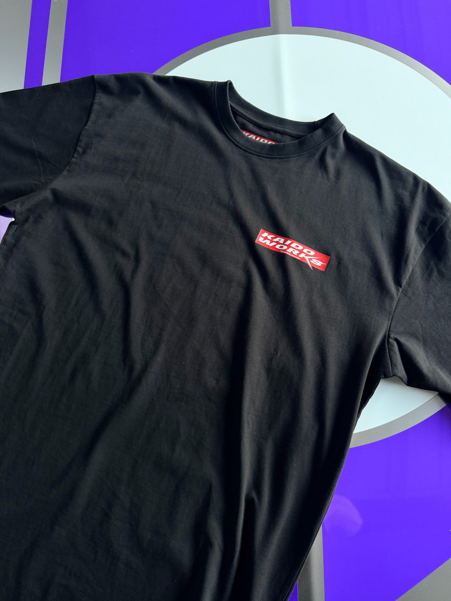 Kaido Works® Brand Logo Black T-shirt