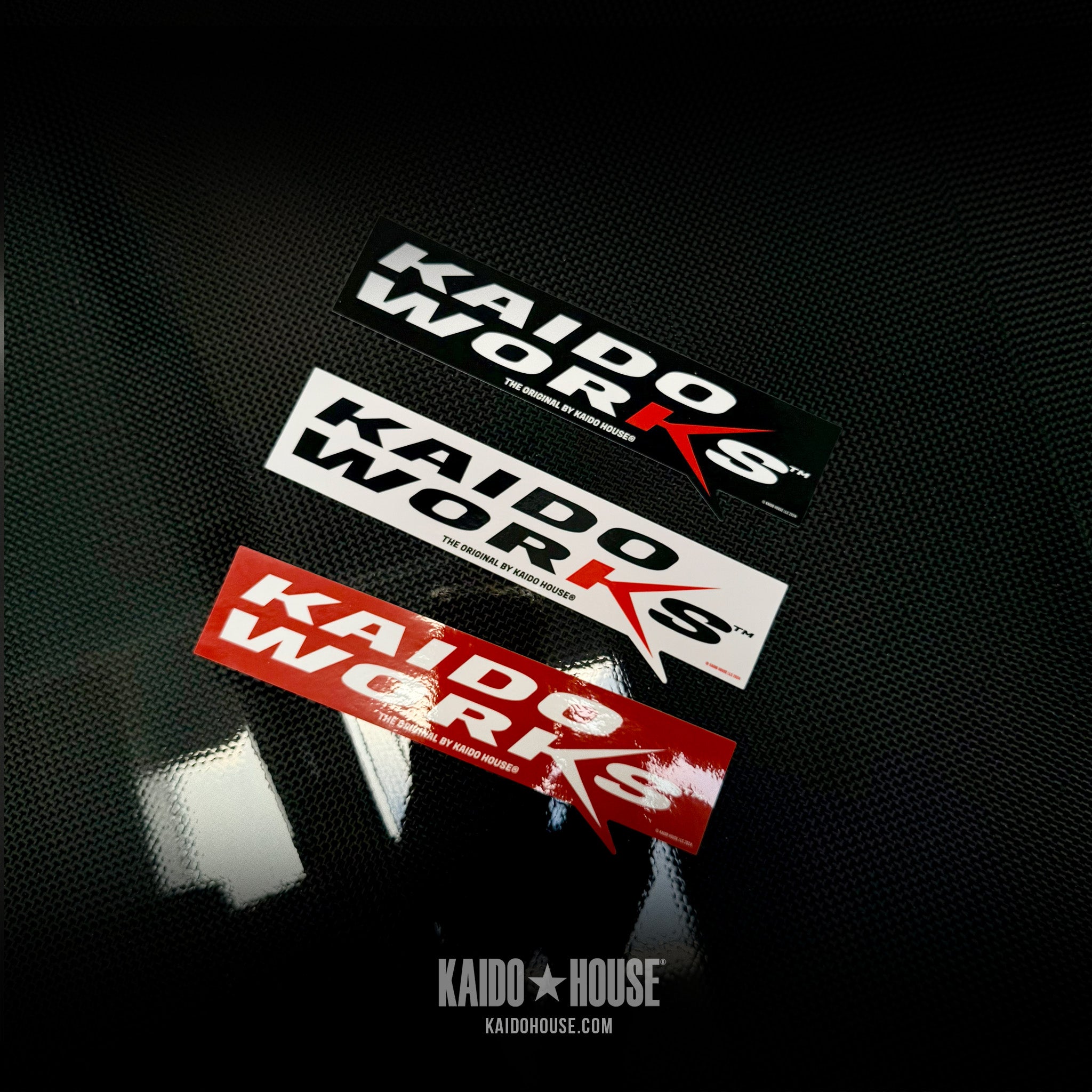 Kaido Works® Brand 3 Pack Sticker set – KAIDO HOUSE LLC