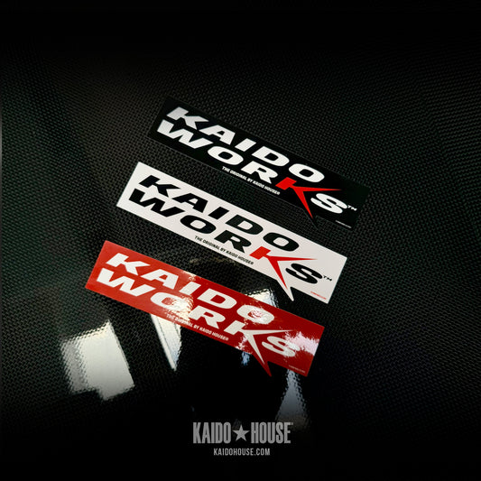 Kaido Works® Brand 3 Pack Sticker set