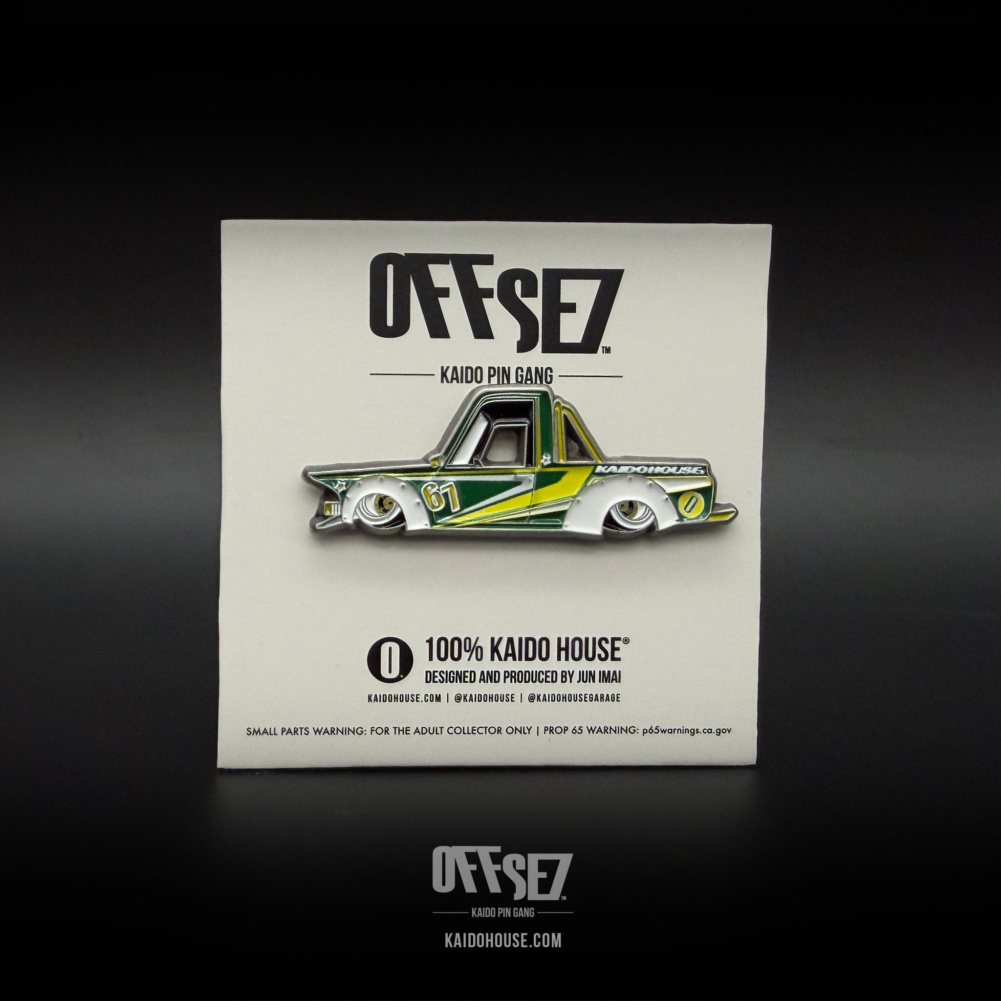OFFSE7® ENAMEL PINS – KAIDO HOUSE LLC