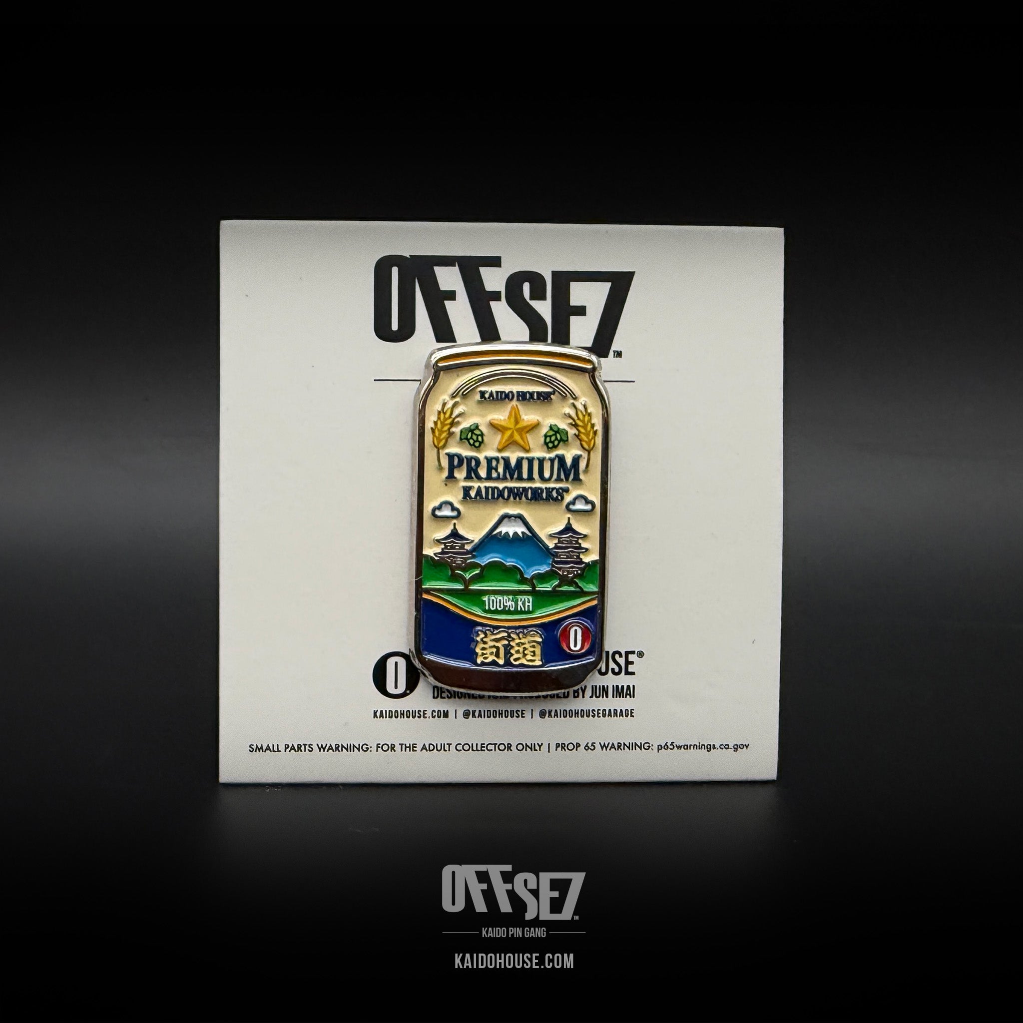 OFFSE7® ENAMEL PINS – KAIDO HOUSE LLC