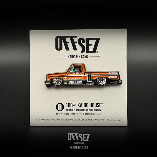 OFFSE7® Kaido Square 11 "OH!" Orange