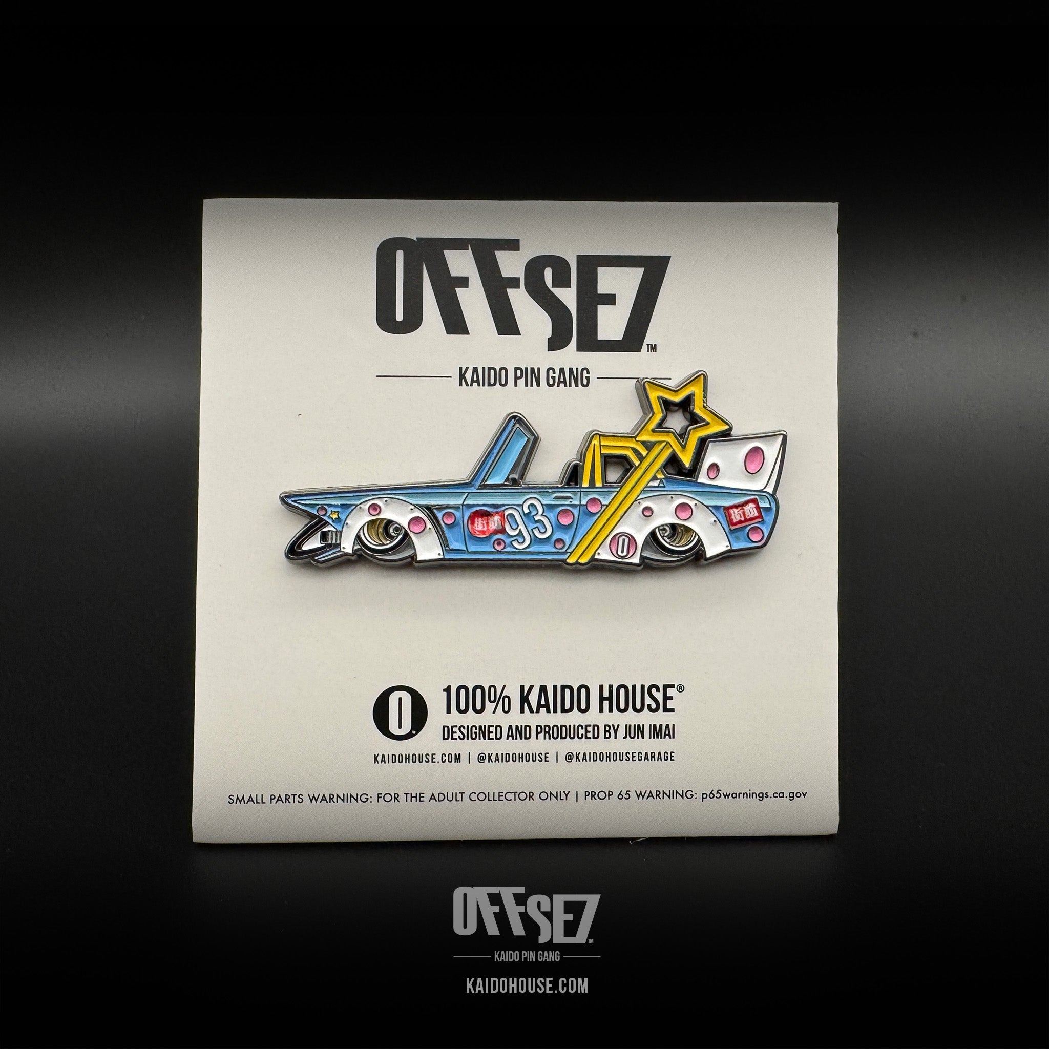 OFFSE7® ENAMEL PINS – KAIDO HOUSE LLC