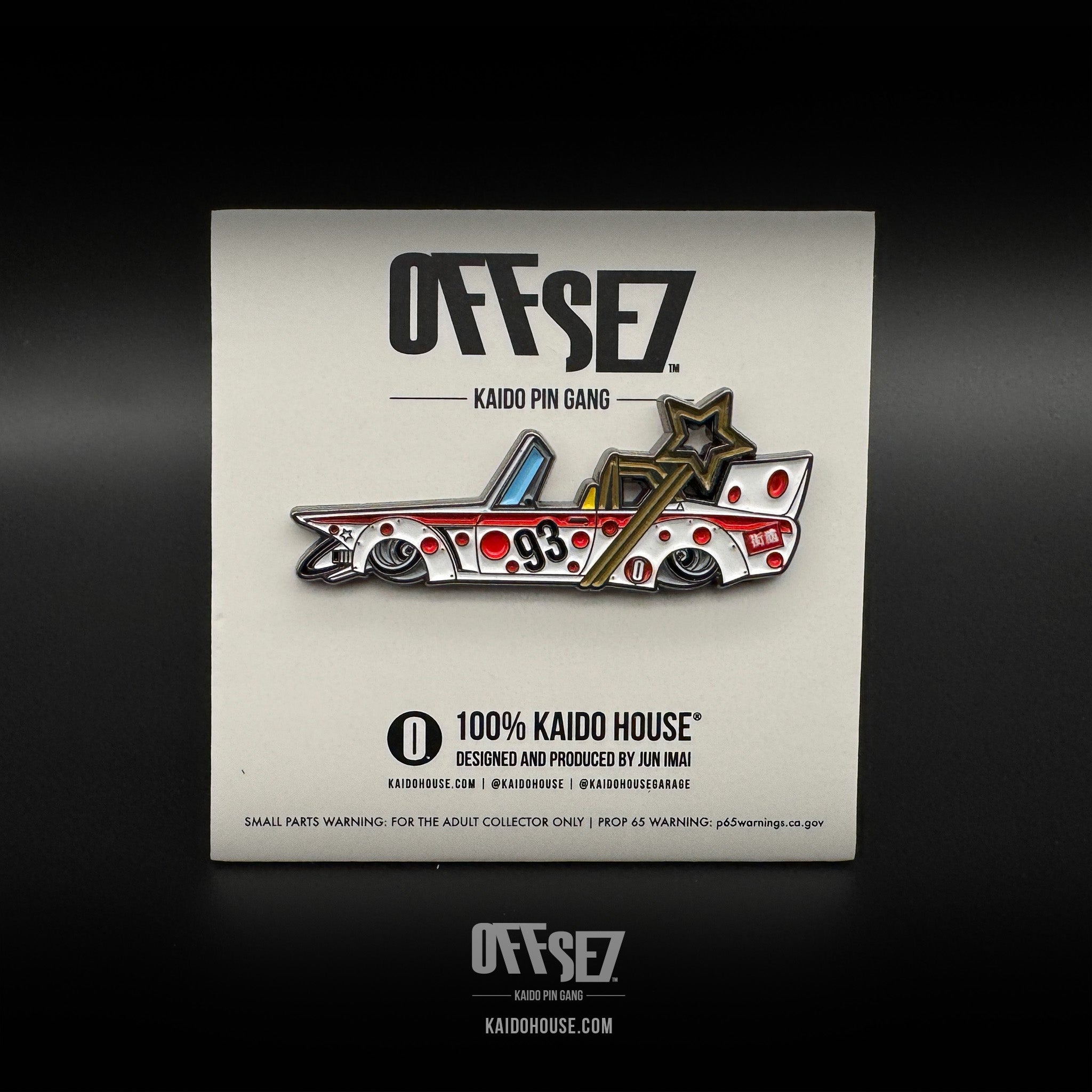 OFFSE7® ENAMEL PINS – KAIDO HOUSE LLC