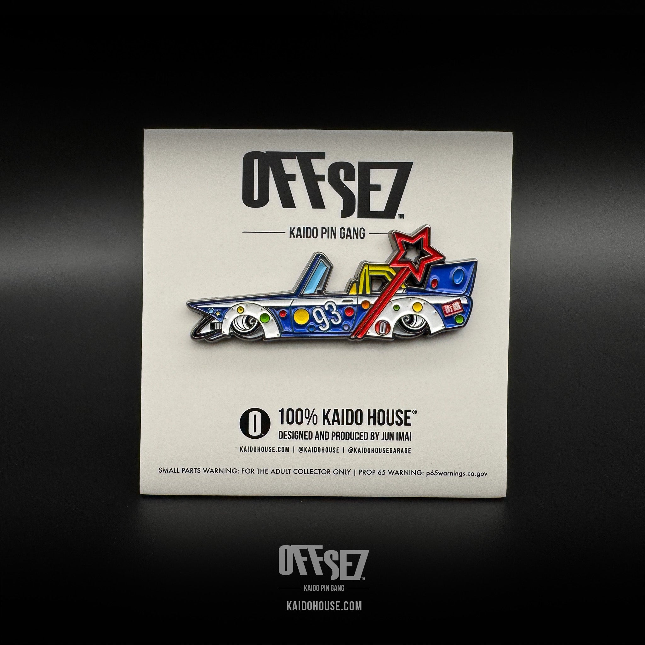 OFFSE7® ENAMEL PINS – KAIDO HOUSE LLC