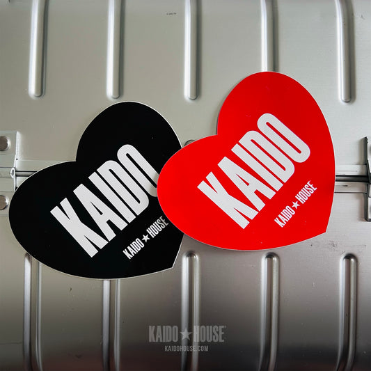 4" Kaido House heart sticker